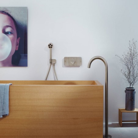 AXOR One - Curved bath spout on the floor