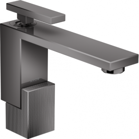 AXOR Edge - Miscelatore monocomando lavabo 130 con piletta push-opentaglio a diamante