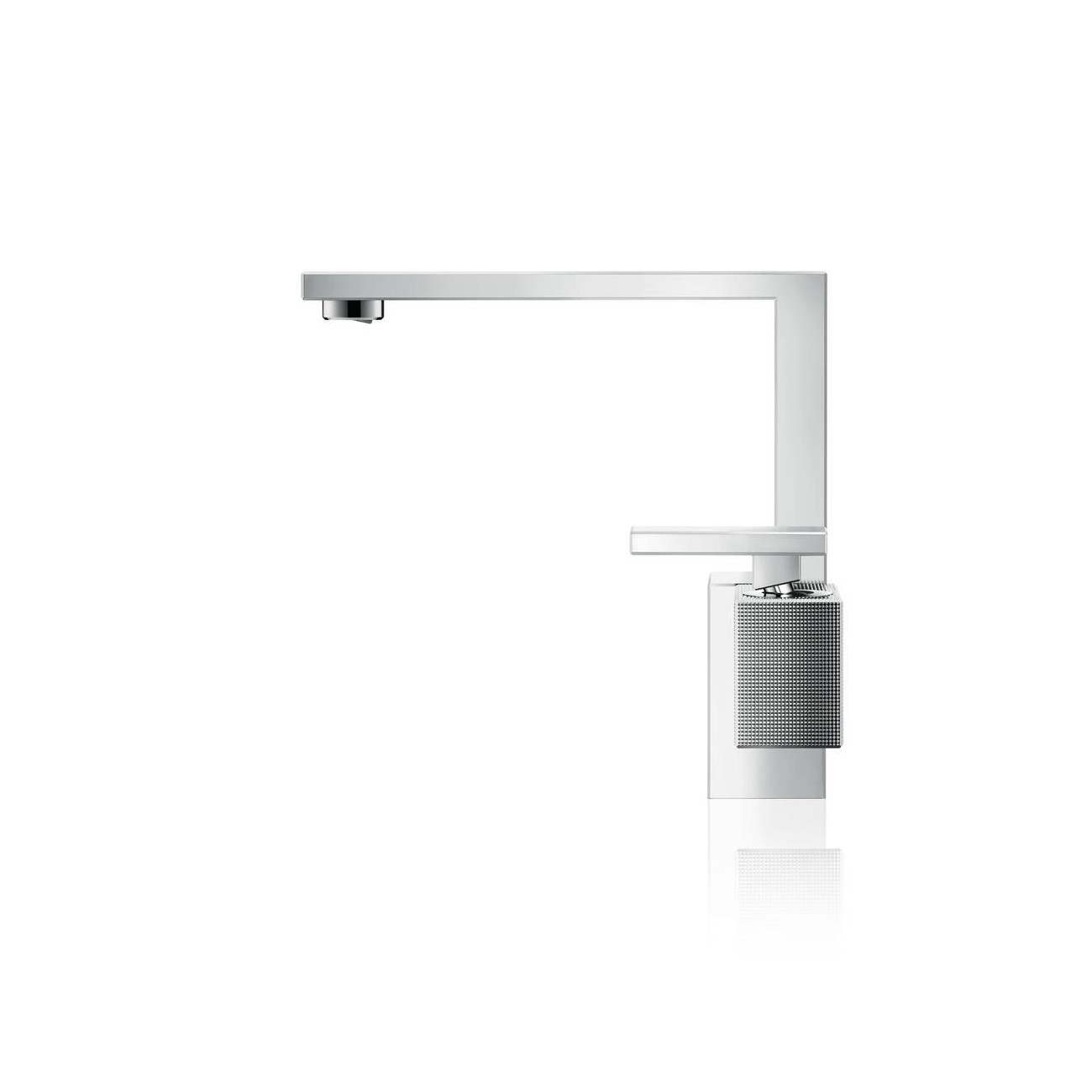AXOR Edge - Single-lever basin mixer 190 with push-opencut diamond drain