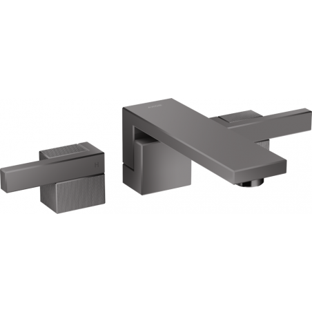 AXOR Edge - Taps 3 holes wall recessed washbasin with spout 190 mm - diamond cut