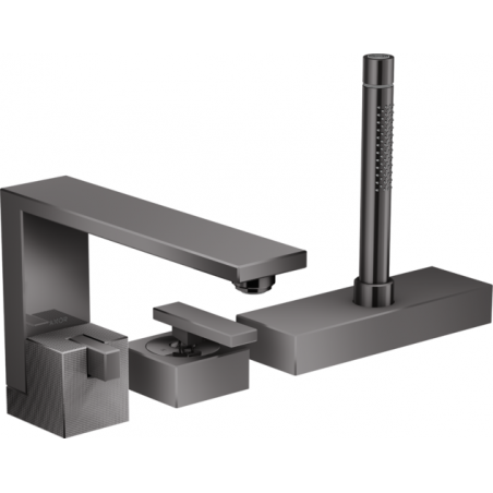 AXOR Edge - Rubinetteria 3 fori bordo vasca taglio a diamante