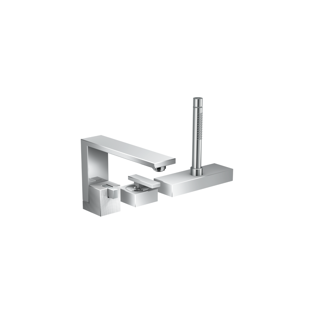AXOR Edge - Faucets 3 holes diamond cut bath edge