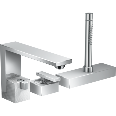 AXOR Edge - Faucets 3 holes diamond cut bath edge