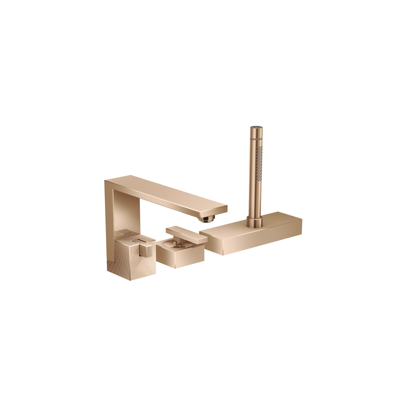 AXOR Edge - Faucets 3 holes diamond cut bath edge