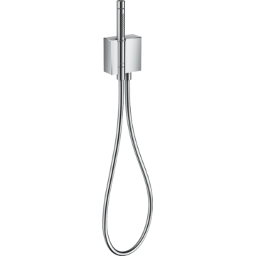 AXOR Edge - Porter set with shower Baton 2 jet and flexible - diamond cut