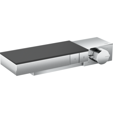 AXOR Edge - Mélangeur thermostatique externe/encastré pour 2 usages - taille diamant