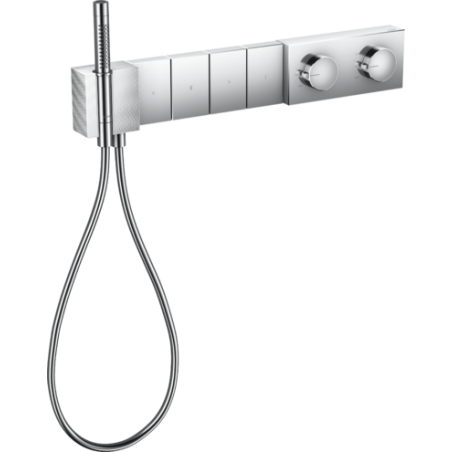 AXOR Edge - Modulo termostatico Select 610/100 ad incasso per 4 utenze - taglio a diamante