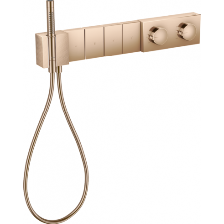 AXOR Edge - Modulo termostatico Select 610/100 ad incasso per 4 utenze - taglio a diamante