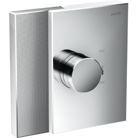 AXOR Edge - Built-in high flow thermostatic mixer - diamond cut