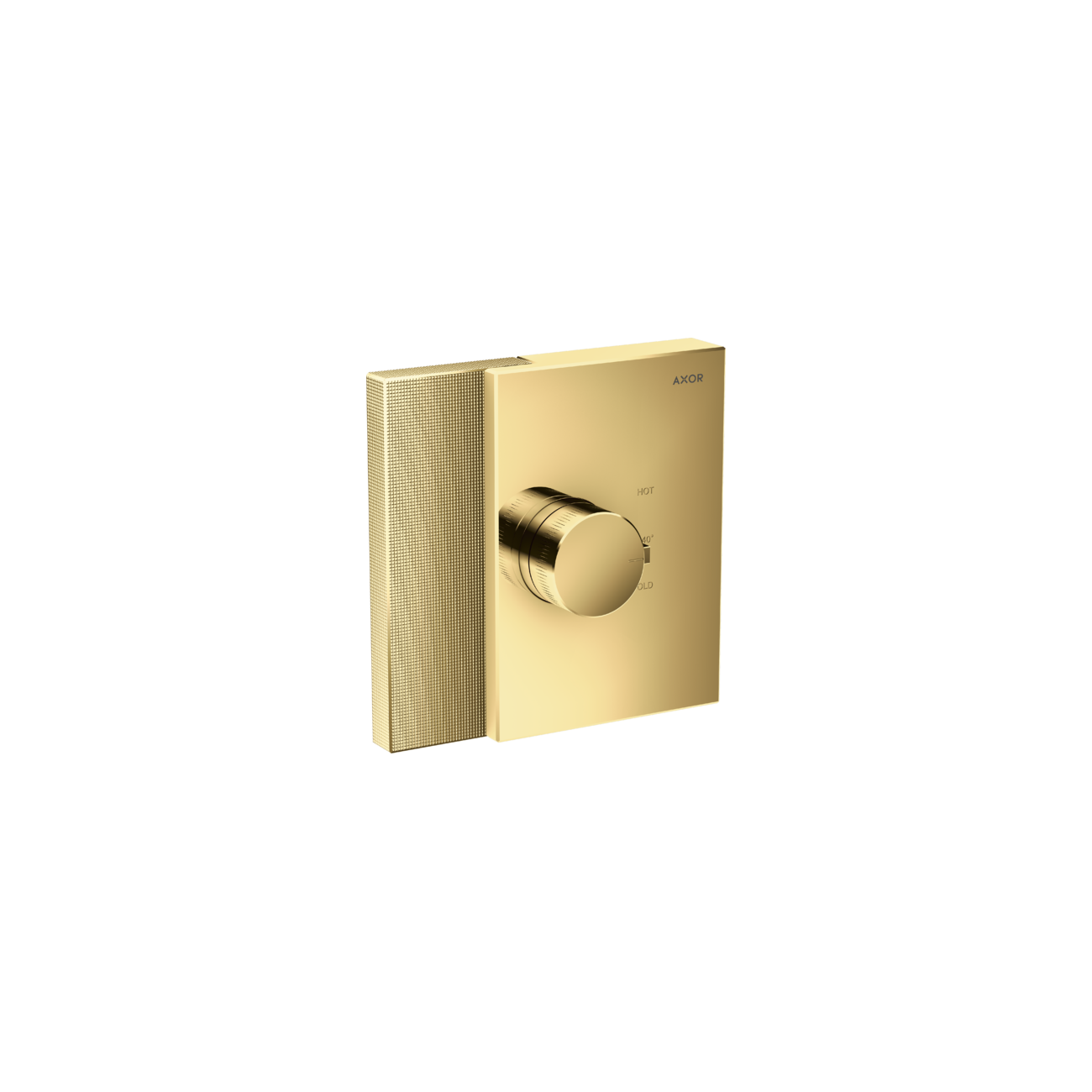 AXOR Edge - Built-in high flow thermostatic mixer - diamond cut