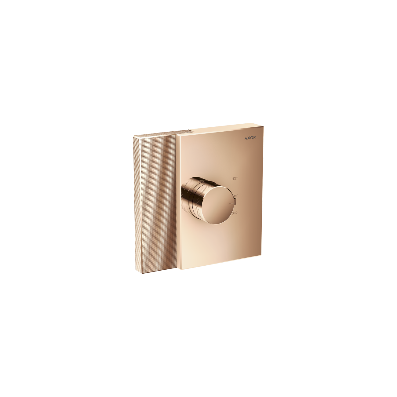 AXOR Edge - Built-in high flow thermostatic mixer - diamond cut