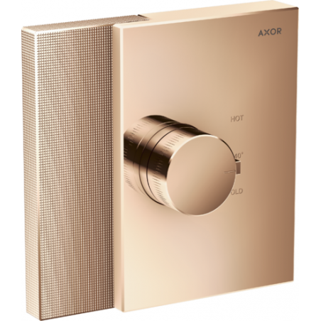 AXOR Edge - Built-in high flow thermostatic mixer - diamond cut
