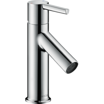 AXOR Starck - Single lever mixer 80 with lever handle and drain set