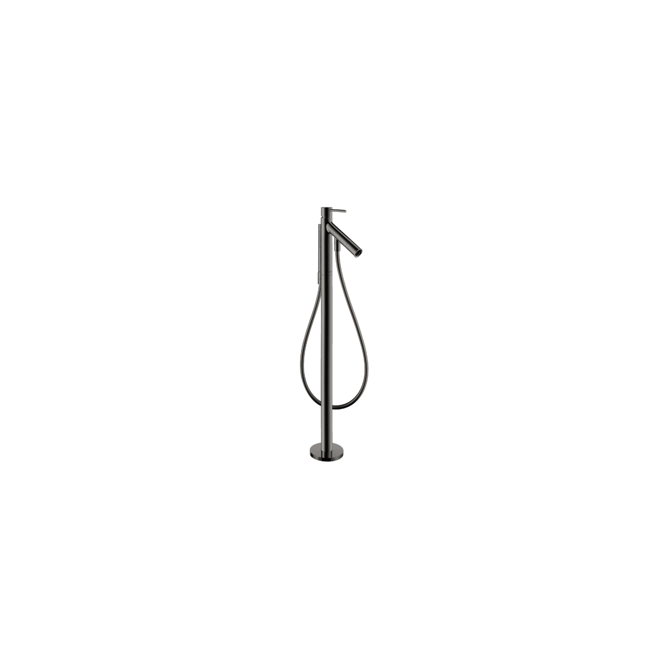 AXOR Starck - Single lever bathtub mixer with rounded handle