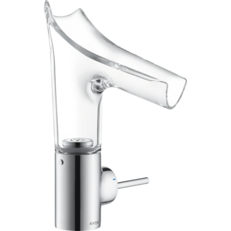 AXOR Starck V - Mitigeur monocommande lavabo 140 avec bec en verre