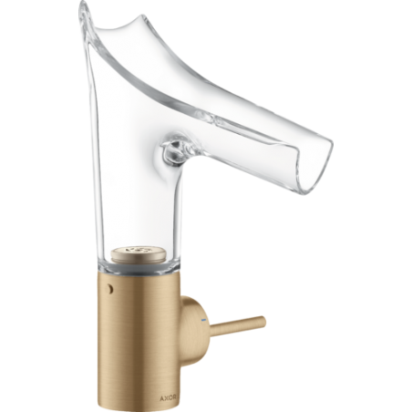 AXOR Starck V - Mitigeur monocommande lavabo 140 avec bec en verre