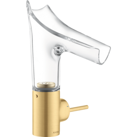 AXOR Starck V - Mitigeur monocommande lavabo 140 avec bec en verre