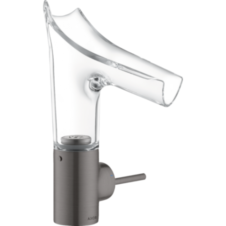 AXOR Starck V - Mitigeur monocommande lavabo 140 avec bec en verre