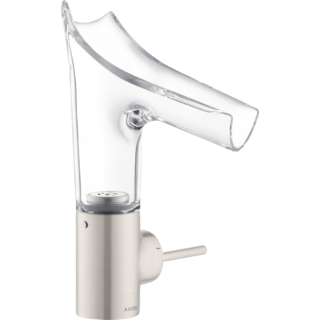 AXOR Starck V - Mitigeur monocommande lavabo 140 avec bec en verre