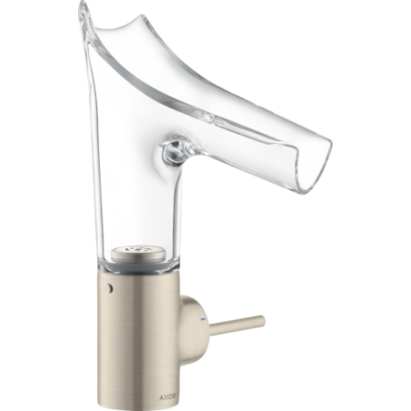 AXOR Starck V - Mitigeur monocommande lavabo 140 avec bec en verre