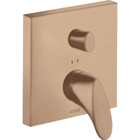 AXOR Starck Organic - Ensemble extérieur mélangeur monocommande baignoire/douche encastré