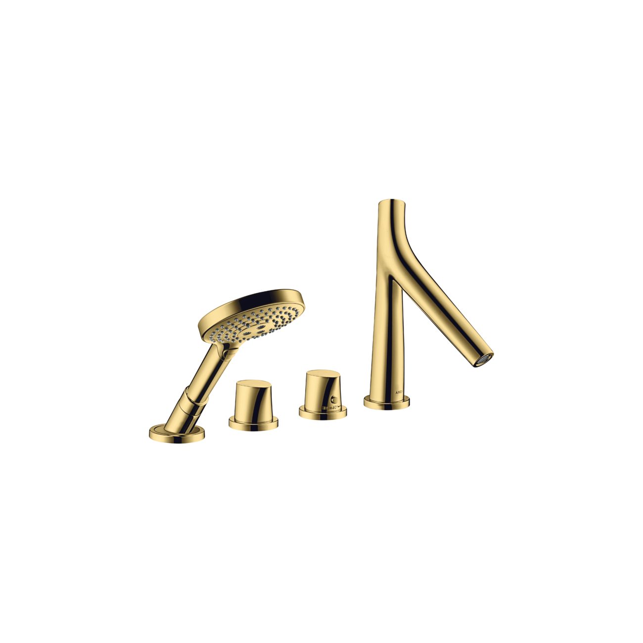 AXOR Starck Organic - Taps 4 holes bath edge