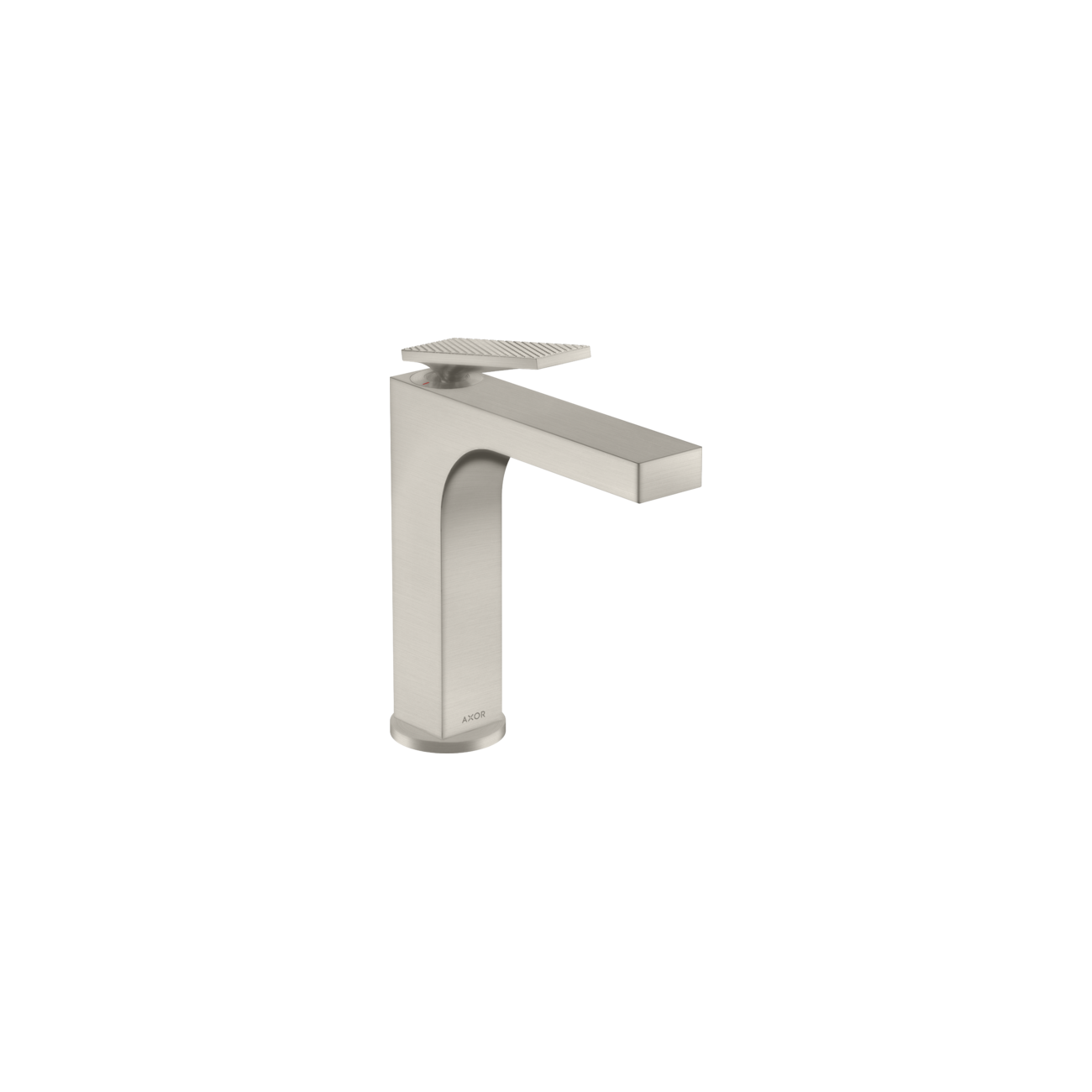 AXOR Citterio - 160 single lever basin mixer with lever handle and drain - diamond cut