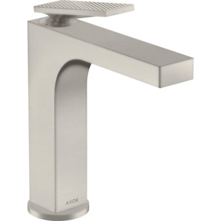 AXOR Citterio - 160 single lever basin mixer with lever handle and drain - diamond cut