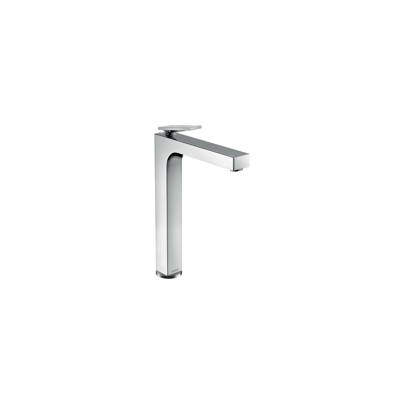 AXOR Citterio - Single lever basin mixer 280 with lever handle and drain - diamond cut