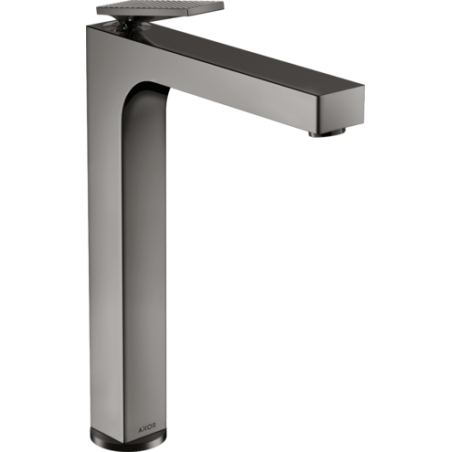 AXOR Citterio - Mitigeur de lavabo 280 avec poignée à levier et pilette - coupe rhomboïdale