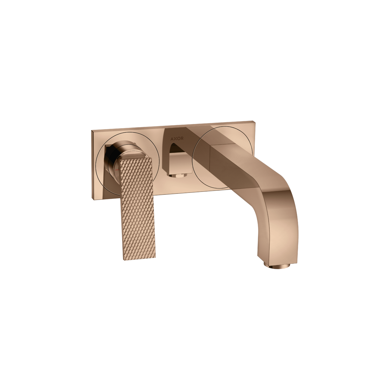 AXOR Citterio - Miscelatore monocomando lavabo ad incasso a parete bocca 220 mm- taglio romboidale