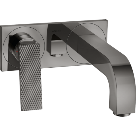 AXOR Citterio - Wall mounted single lever basin mixer 220 mm - rhomboidal cut