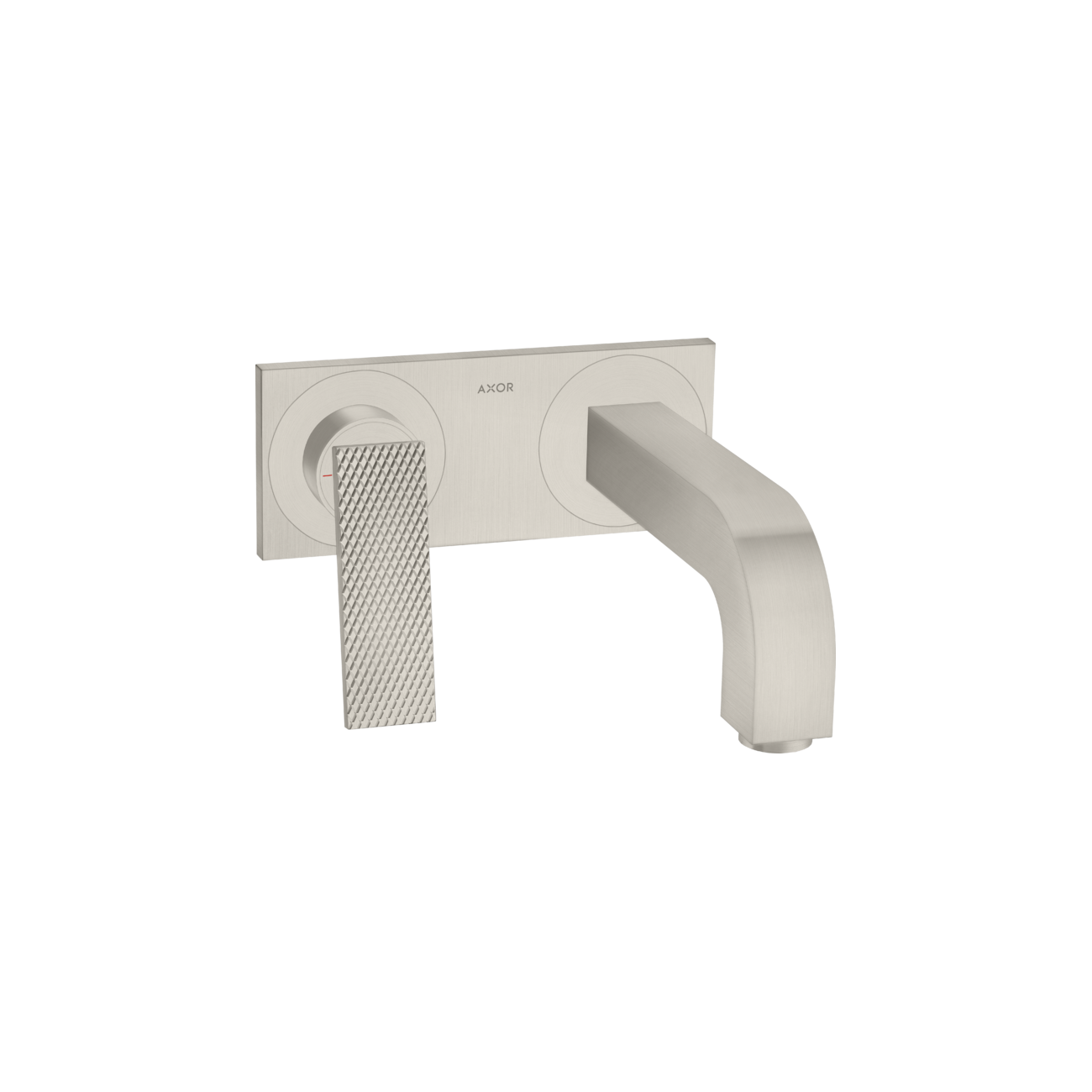 AXOR Citterio - Mitigeur monocommande lavabo encastré à paroi bouche 220 mm- coupe rhomboïdale