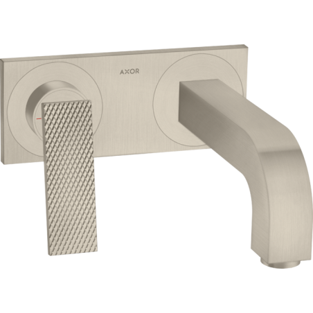 AXOR Citterio - Miscelatore monocomando lavabo ad incasso a parete bocca 220 mm- taglio romboidale