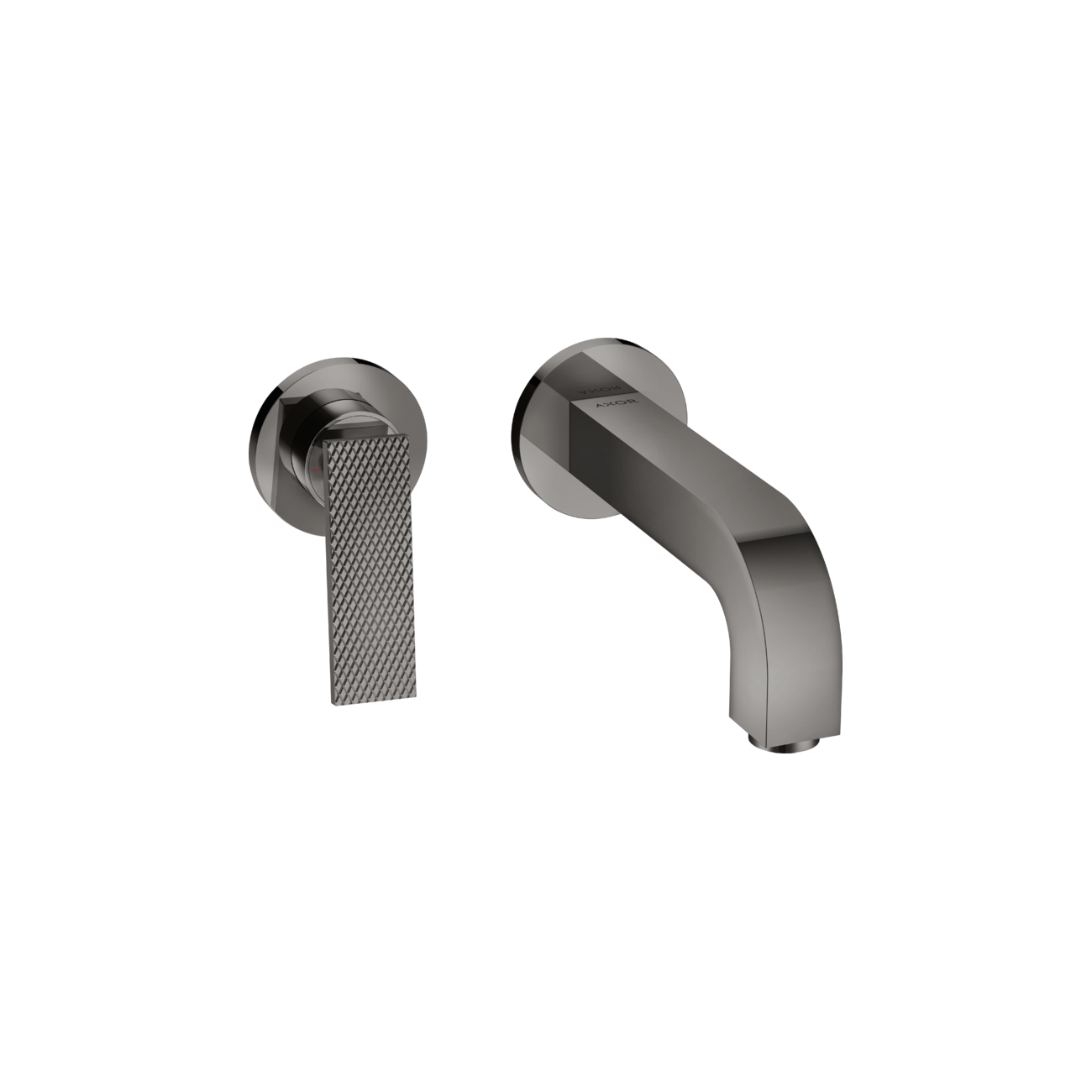 AXOR Citterio - Built-in wall-mounted single-lever basin mixer 220 mm and plates - rhomboidal cut