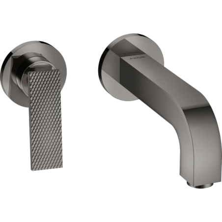 AXOR Citterio - Built-in wall-mounted single-lever basin mixer 220 mm and plates - rhomboidal cut
