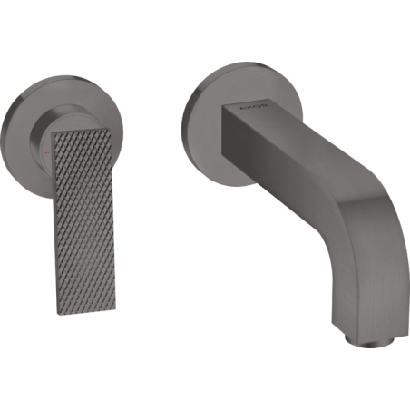 AXOR Citterio - Built-in wall-mounted single-lever basin mixer 220 mm and plates - rhomboidal cut