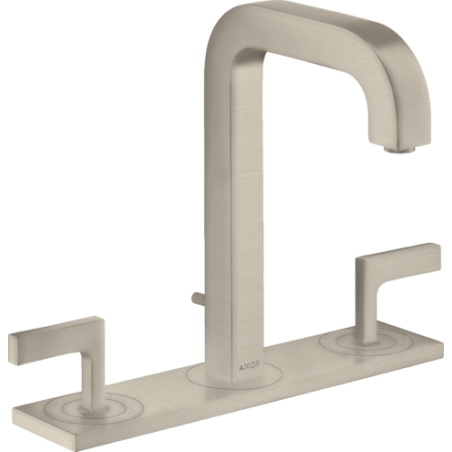 AXOR Citterio - Washbasin mixer 3 holes with plate with spout 140 mm