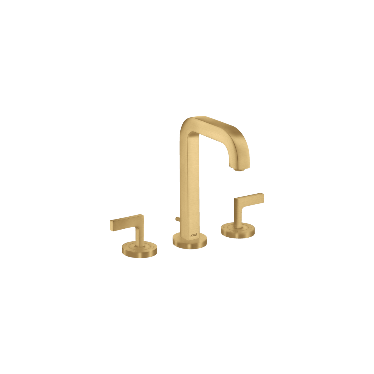 AXOR Citterio - Wash basin taps 3 holes with rosettes with 140 mm spout lever handles