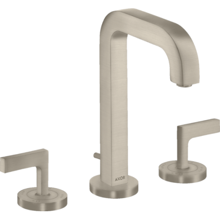 AXOR Citterio - Robinetterie lavabo 3 trous avec rosaces avec bec verseur 140 mm poignées à levier