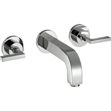 AXOR Citterio - Washbasin mixer 3 holes recessed wall with rosettes