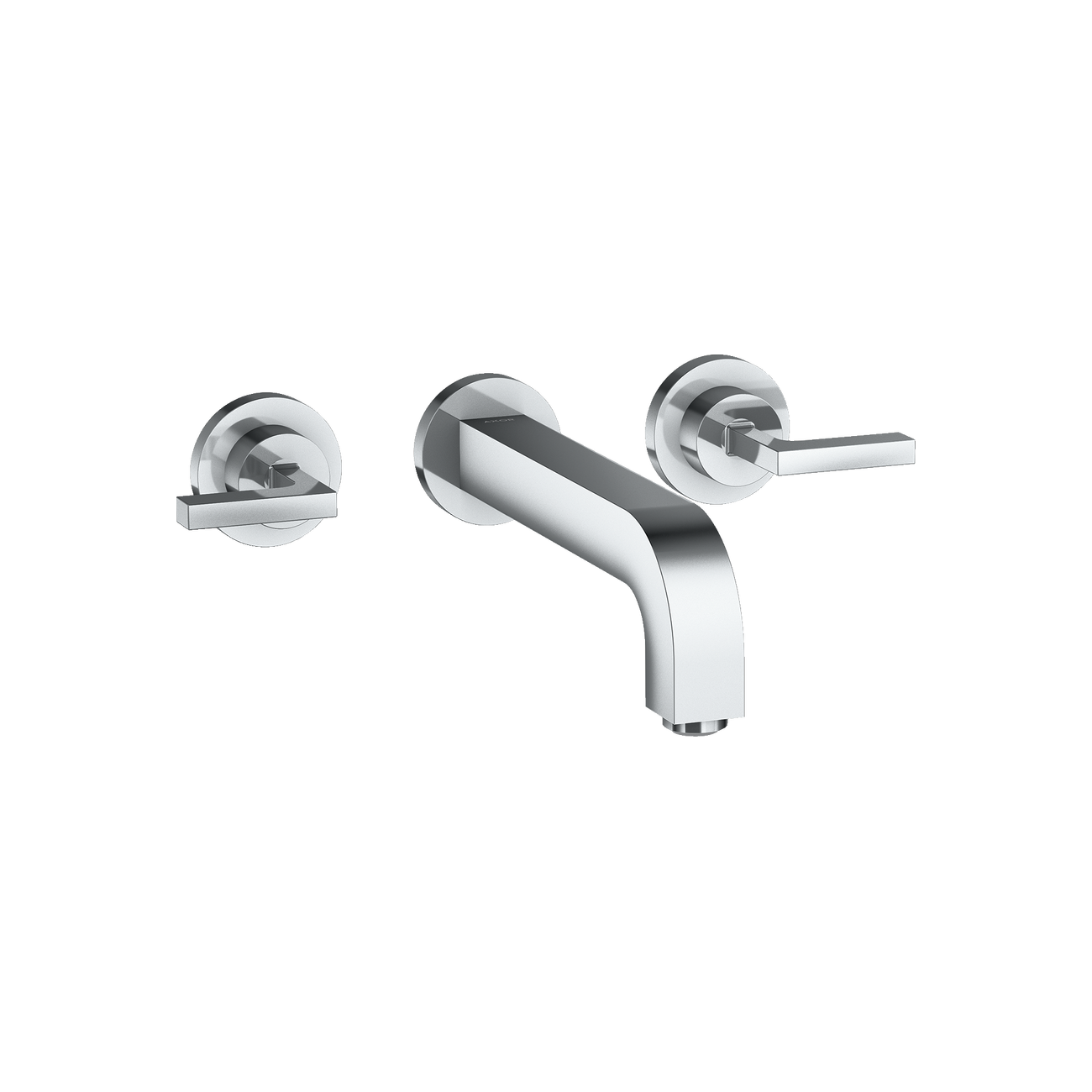 AXOR Citterio - Washbasin mixer 3 holes recessed wall with rosettes