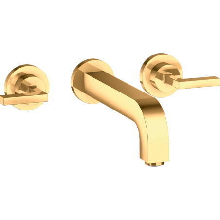 AXOR Citterio - Washbasin mixer 3 holes recessed wall with rosettes