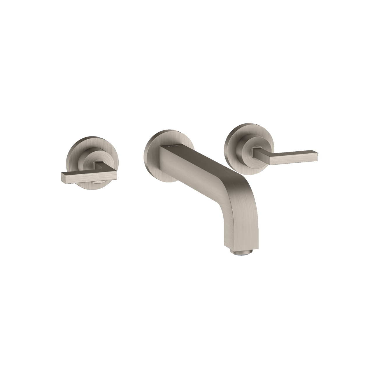 AXOR Citterio - Washbasin mixer 3 holes recessed wall with rosettes