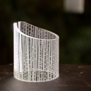 VESTA WAVE - lampe de table Calypso