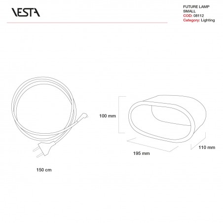 VESTA FUTURE - Lampe de table