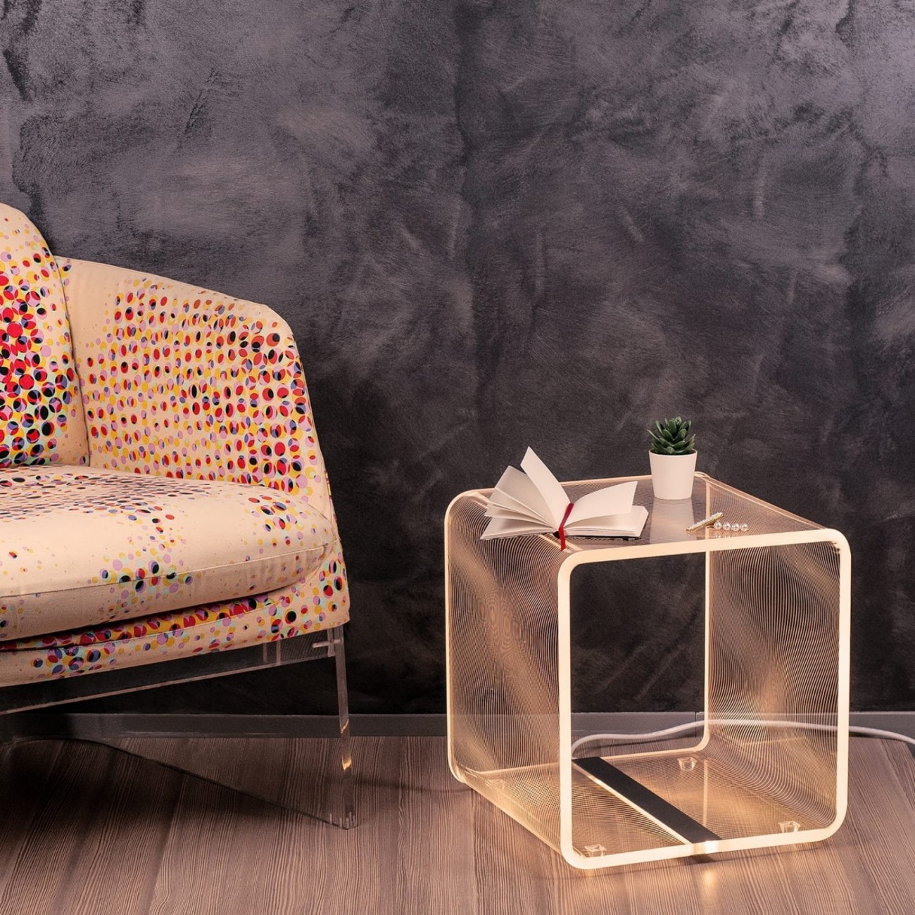 VESTA SOLID - Flots Table basse lumineuse