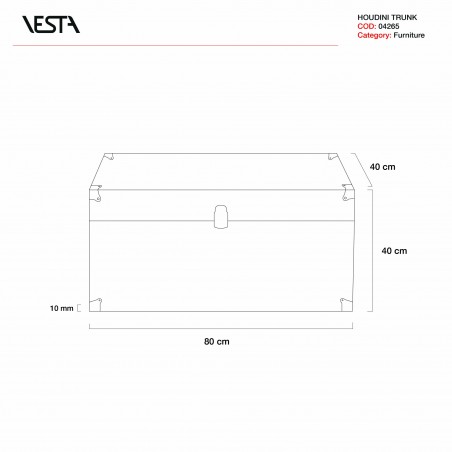 VESTA HOUDINI GRANDE - RAINBOW