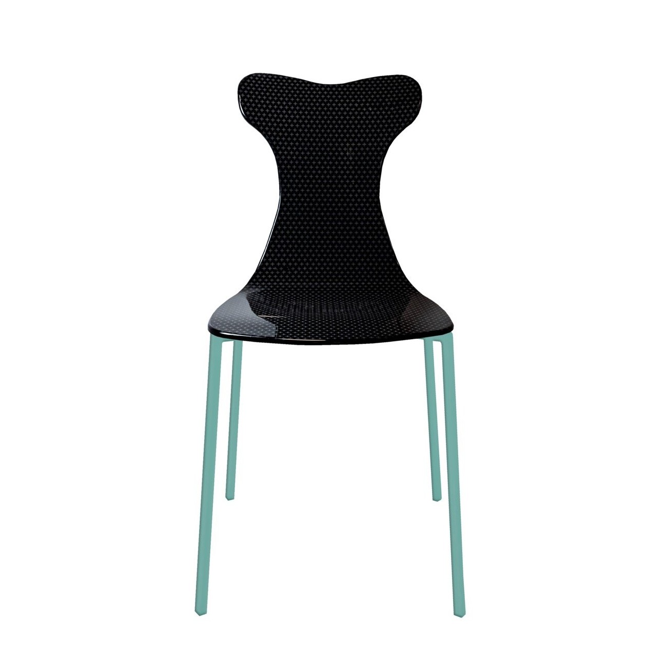 VESTA VITTY - Chair with black feet TIFFANY