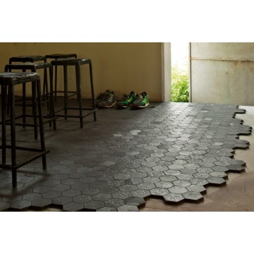Mutina Dèchirer Mosaico Random Decor Nero